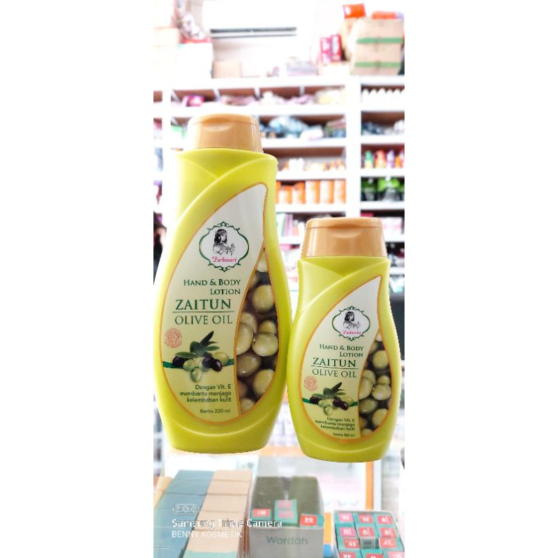Purbasari Hand & Body Lotion Zaitun Olive Oil