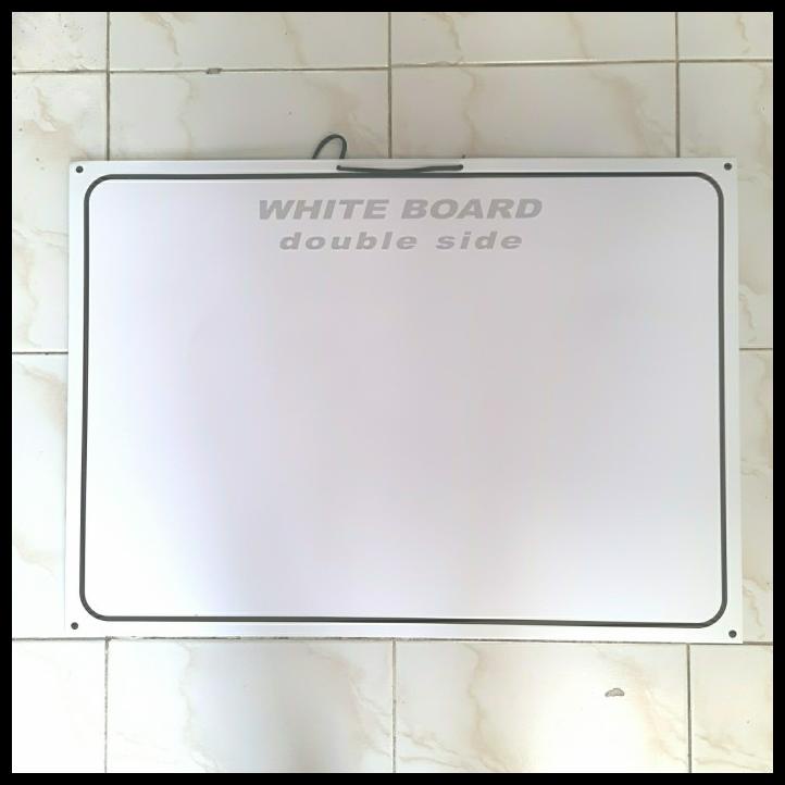 

Whiteboard Tipis Lentur Double Side Time Table 50X70Cm