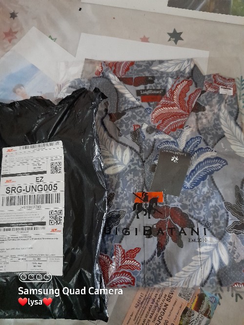 Grosir Baju Batik Pria Slimfit Asli Lengan Panjang Luigi Batani