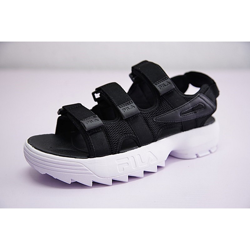 fila sandals mens grey