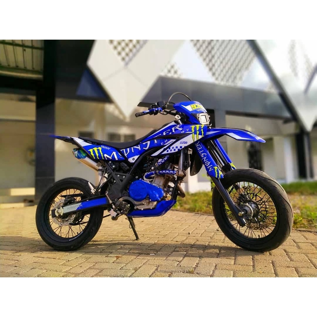 decal motor wr 155 bagus murah keren monster energy custom