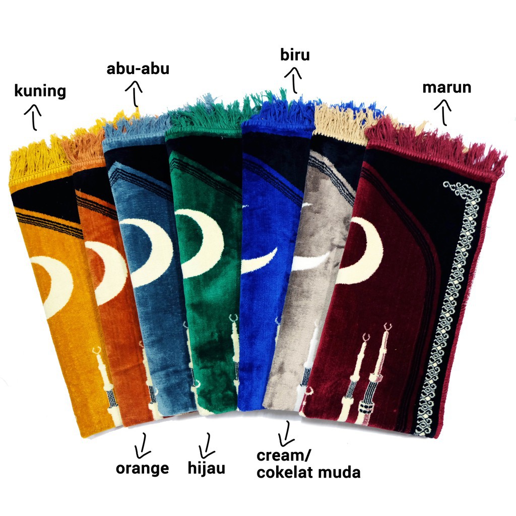 Sajadah Sholat Dewasa Panjang Murah Empuk