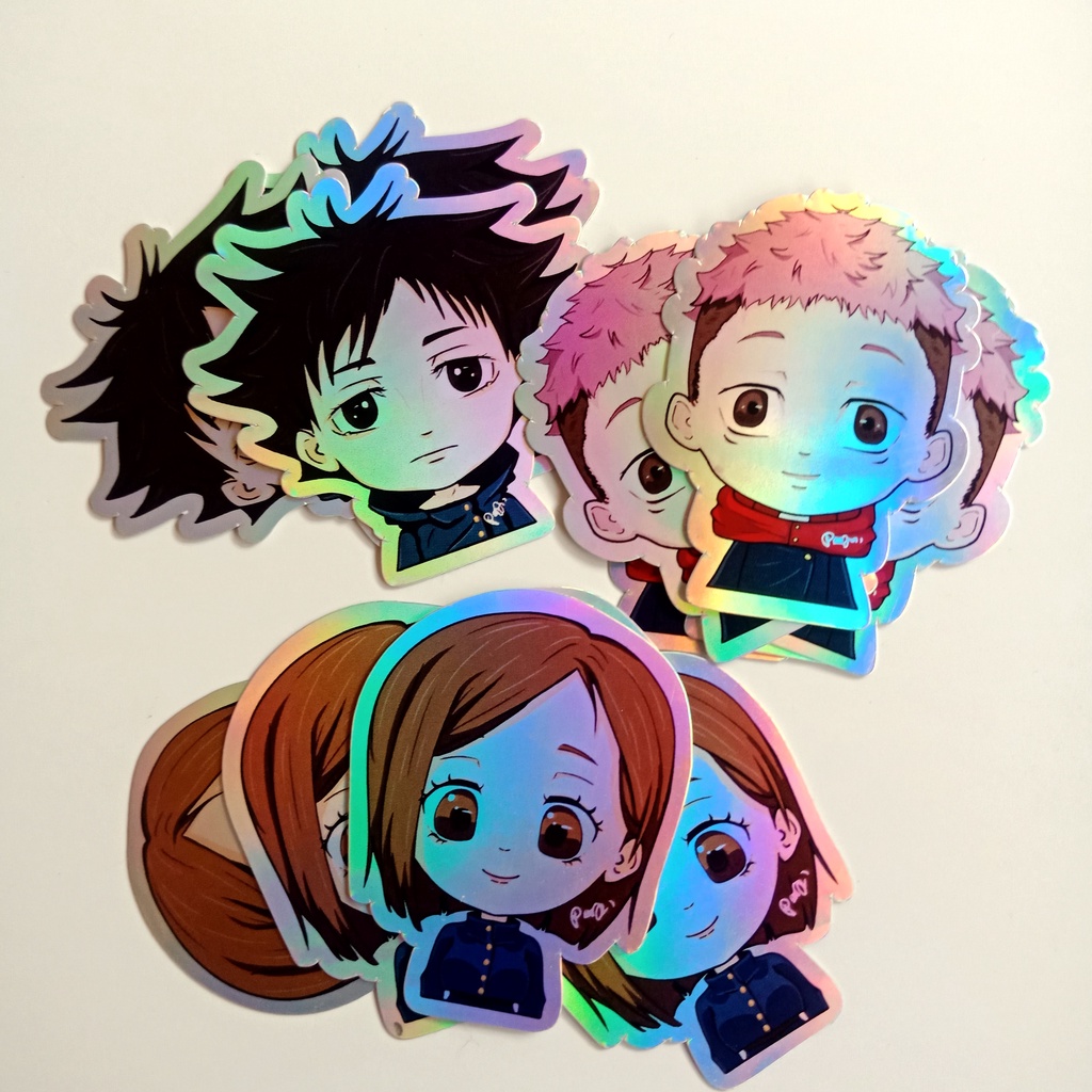 

Stiker Anime & Game HOLOGRAM JUJUTSU KAISEN