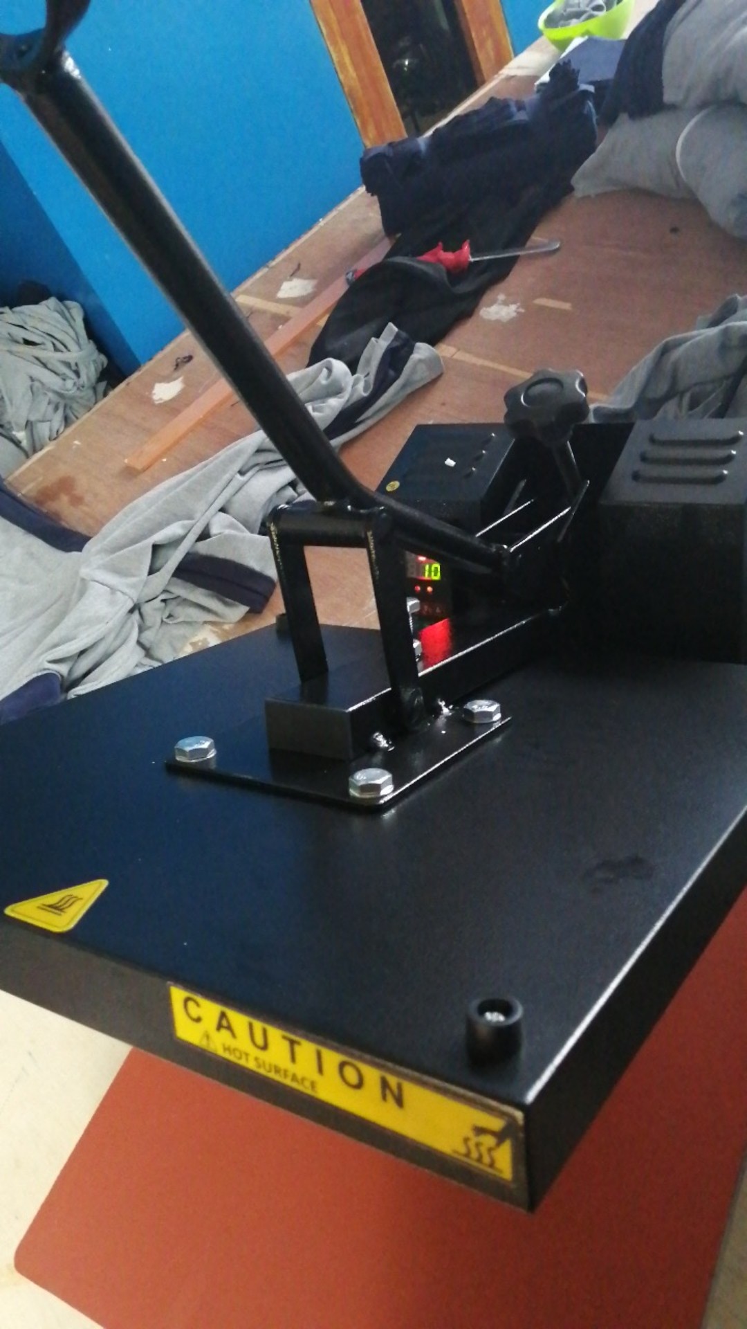 Mesin Press Kaos 38x38 Cm 900 Watt Press Baju Heat Press 38 X 38