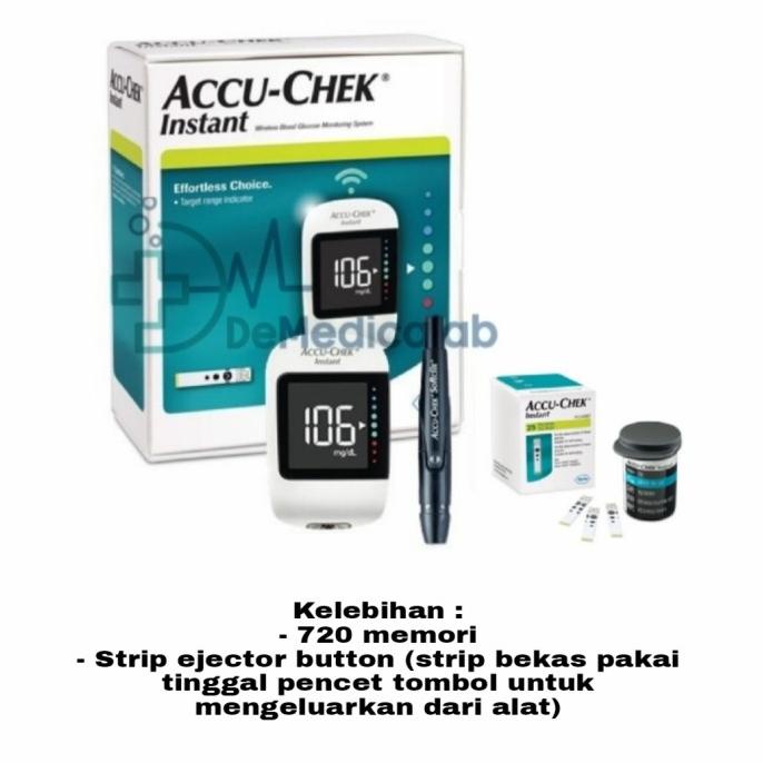 Alat Accucheck Gula Darah Instant Accu Check Promo