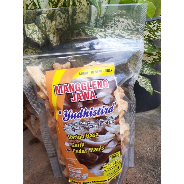 

KERIPIK MANGGLENG JAWA CEMILAN DARI SINGKONG,,CEMILAN ENAK