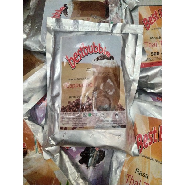 

BUBUK MINUMAN RASA CAPPUCCINO 500gr
