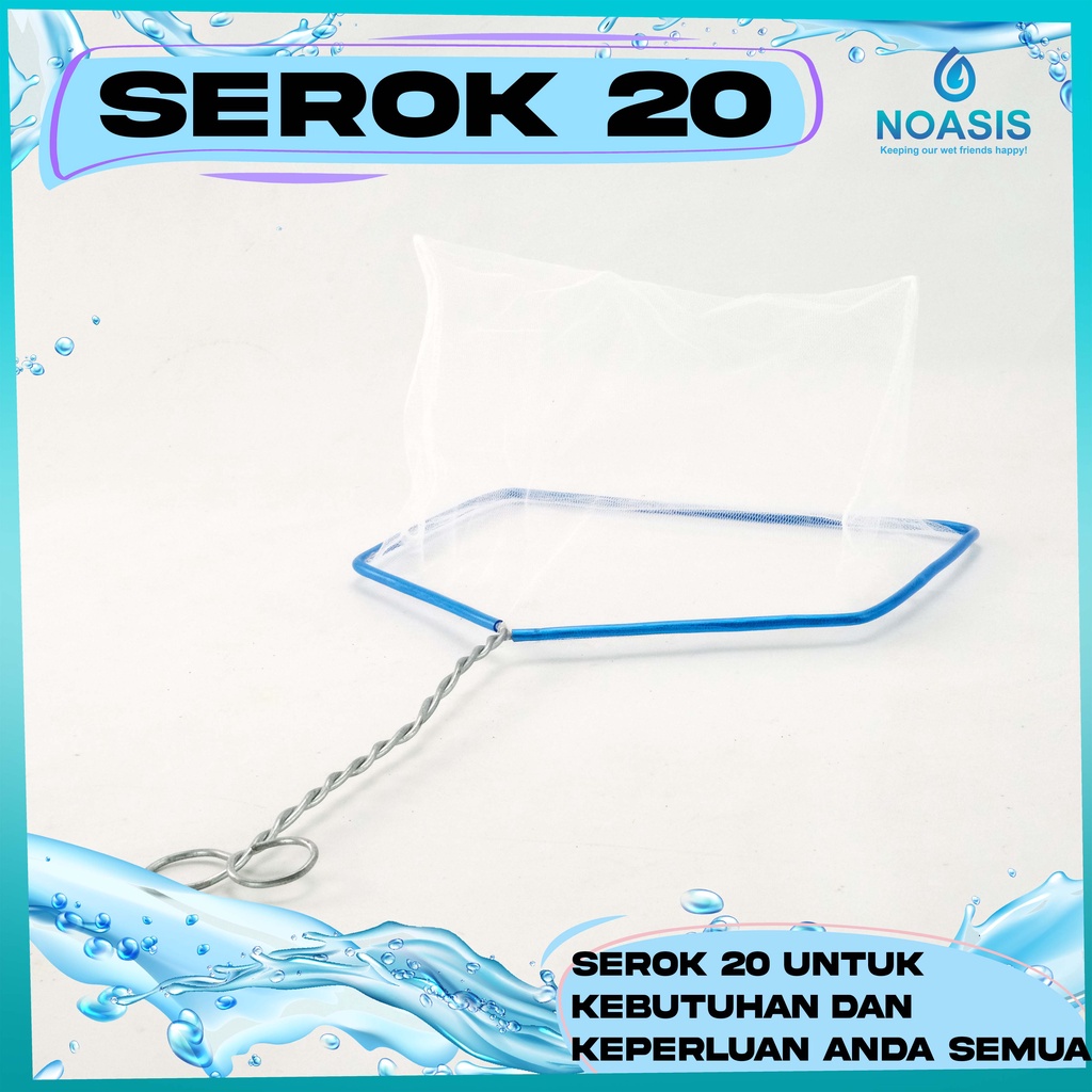 SEROKAN SARINGAN SESER IKAN UKURAN 10 20 25 30 CM AQUARIUM AQUASCAPE