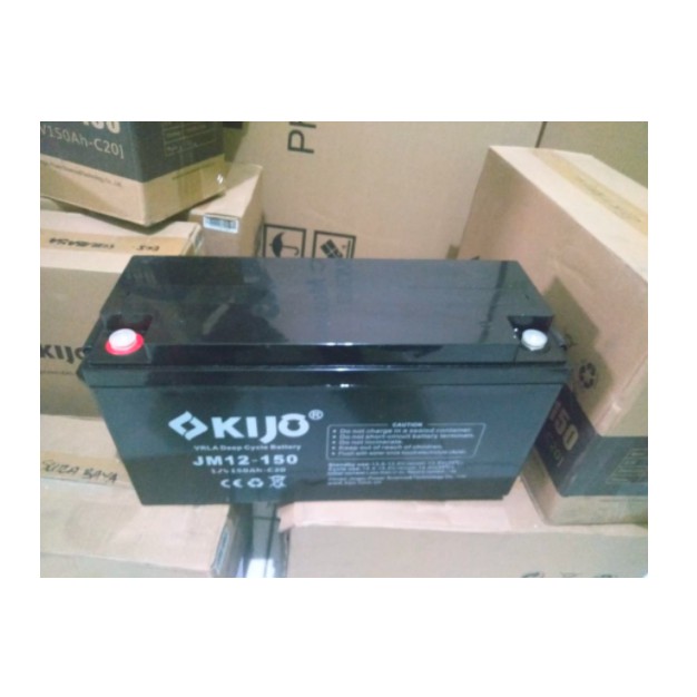 BATTERY DEEP CYCLE SOLAR PANEL KIJO 12V 150AH |not BATERAI VOZ / KAYABA