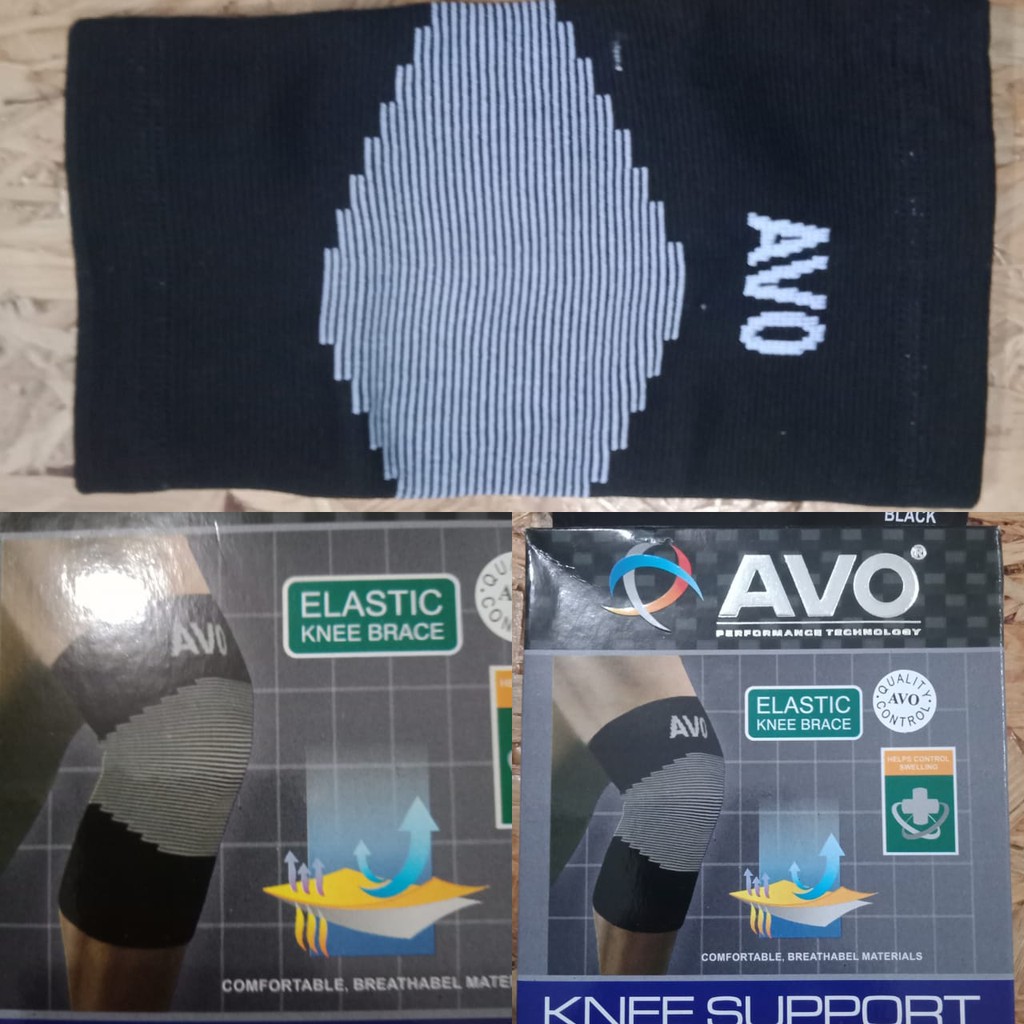 OJANSPORT NEW ARRIVAL AVO ELASTIC KNEE BRACE KNEE SUPPORT HELPS CONTROL SWELLING