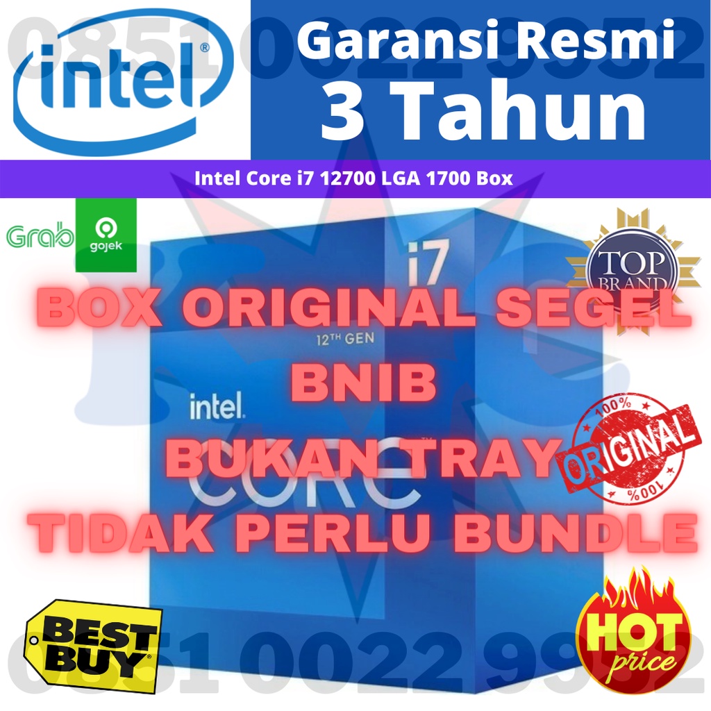 Processor Intel Core I7 12700 BOX LGA 1700