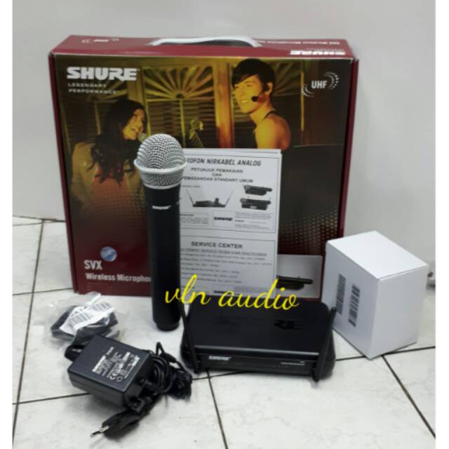 Mic wireless SHURE SVX24 / PG28 (ORIGINAL) GARANSI GOHSEN