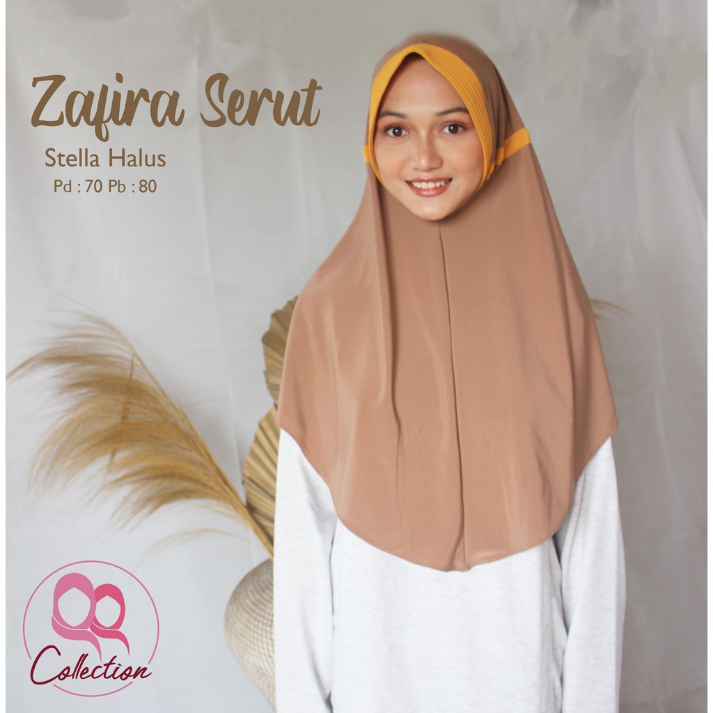 HIJAB ZAFIRA / TWO TONE HIJAB INSTAN