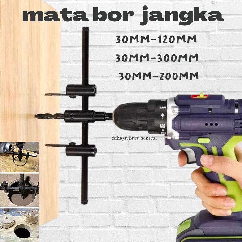 

Mata Bor Kayu Jangka / Adjustable Circle Hole saw Cutter size 30-300mm