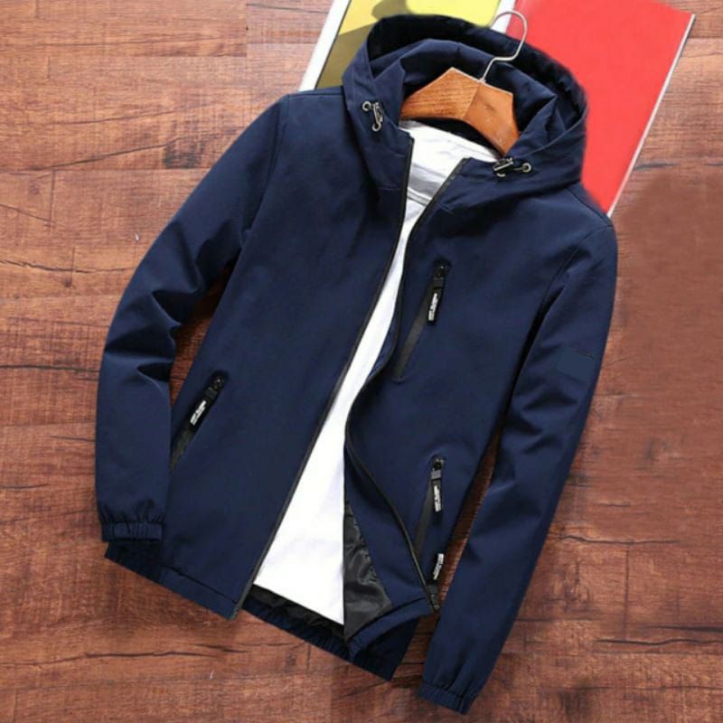 PREMIUM JAKET PRIA KEREN TERBARU TREND 2021/JAKET HOODIE KATUN