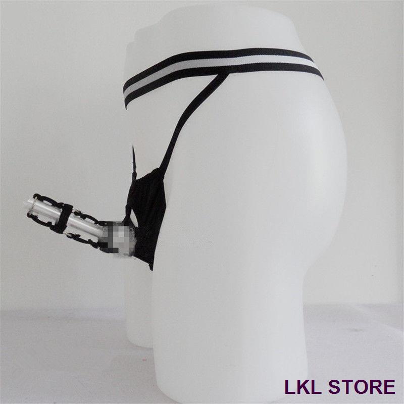 Lengan penis pria, celana dalam, bola, celana terpisah, tali seksi plus ukuran, cincin perbudakan li