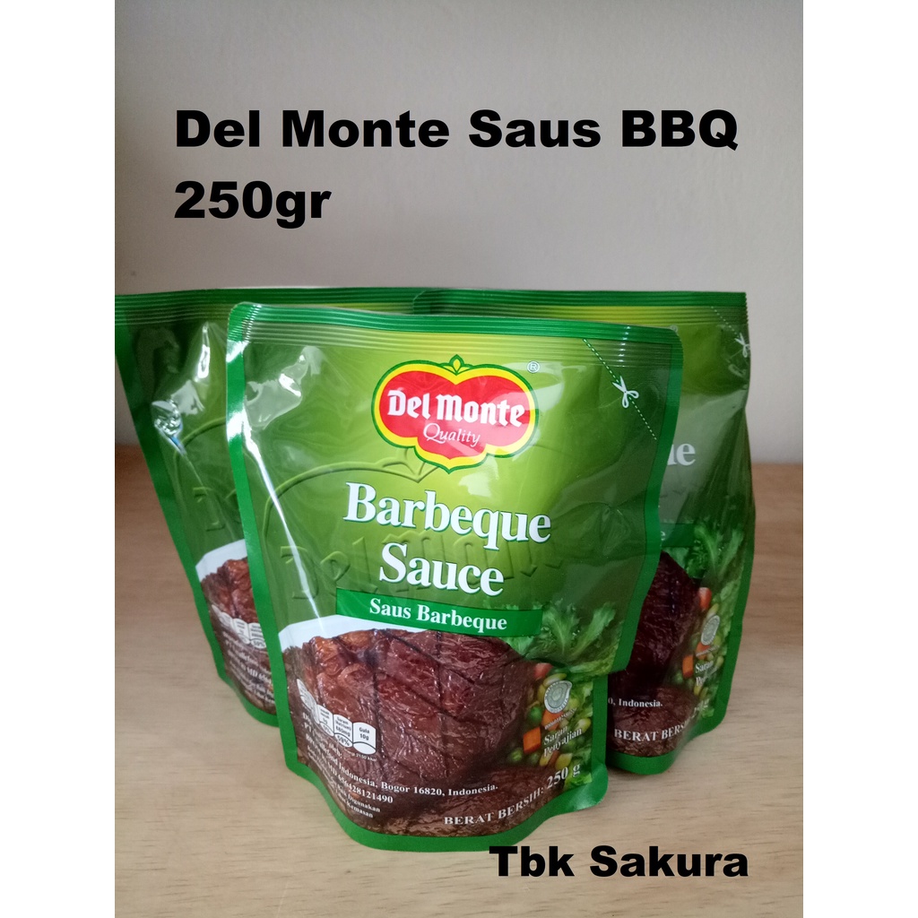 

Delmonte Saus Barbeqiu 250gr / Saus BBQ