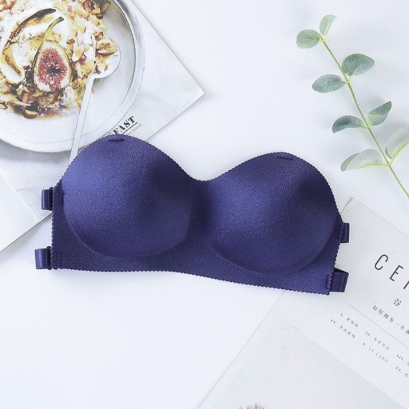 BH Bra push-up Invisible Strapless Tanpa Tali Anti Slip