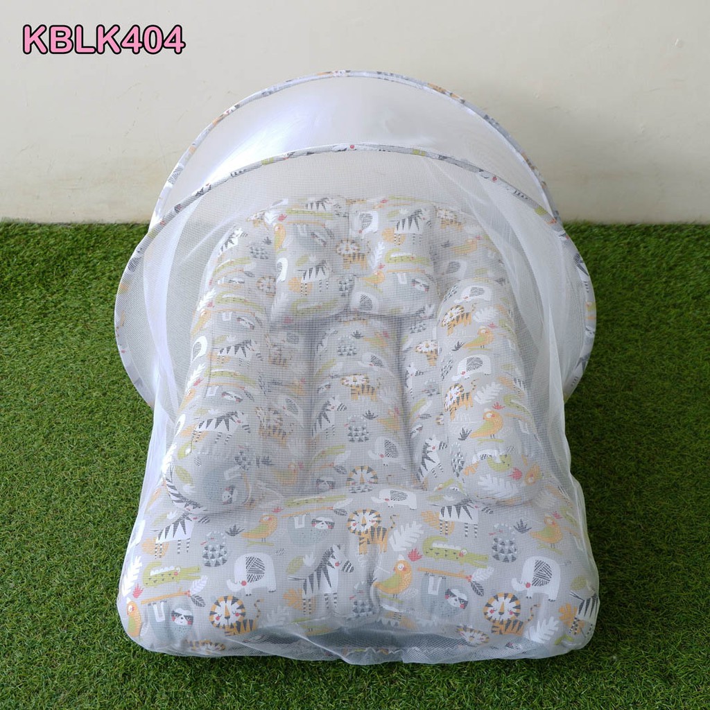 Kasur Kelambu Bayi Set Bantal Guling PREMIUM / kasur lipat kelambu lepas bayi / kasur lipat bayi