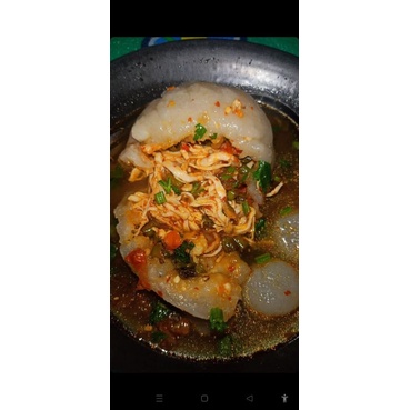 

Baso Aci Jumbo Isi Ayam Suwir @