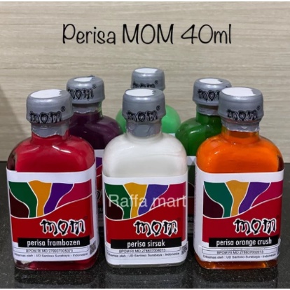 

HARGA GROSIR >> Essence Perisa sirup MOM untuk ES / Minuman / KUE dan PUDDING | ADA 7 RASA | Perisa / Essence MOM 40ML / STRAWBERY , PANDAN , LECI , FRAMBOSEN , BLEWAH , DURIAN , NANGKA Essence MOM 40ML