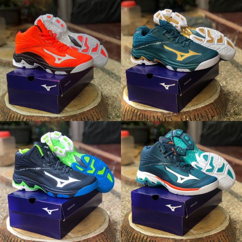 SEPATU VOLY MIZUNO WLZ6 QUALITY PREMIUM / SEPATU OLAHRAGA VOLY PRIA/ MIZUNO WLZ6/ PREMIUM