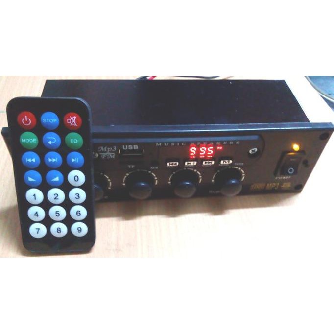 barang berkualitaspengiriman cepat]kualitas terbaik Rakitan kit  USB MP3 FM Tape Mobil Amplifier