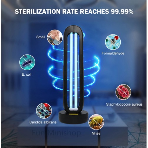 'Ready stok in Jakarta' lampu UV Sterilizer Disinfection UV Light remot 36w