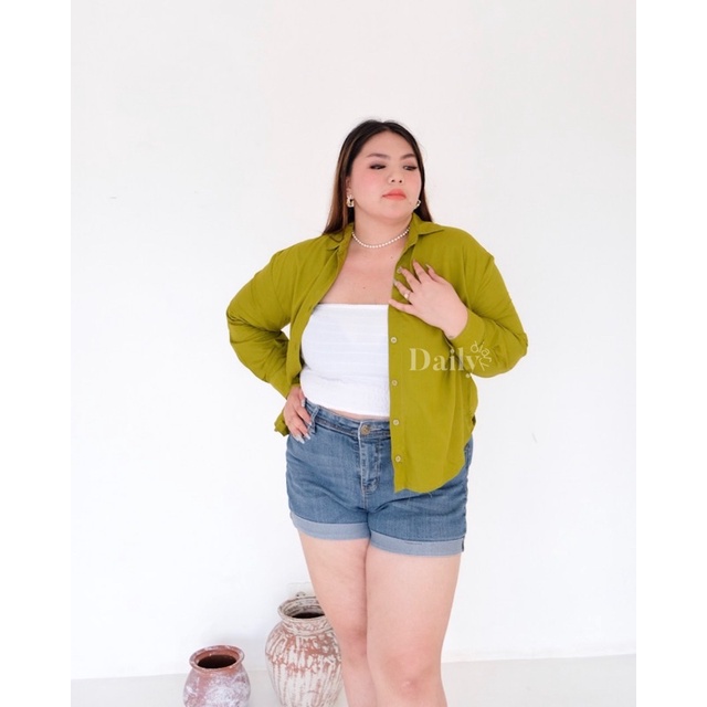 Misty Oversized Shirt | Kemeja Basic