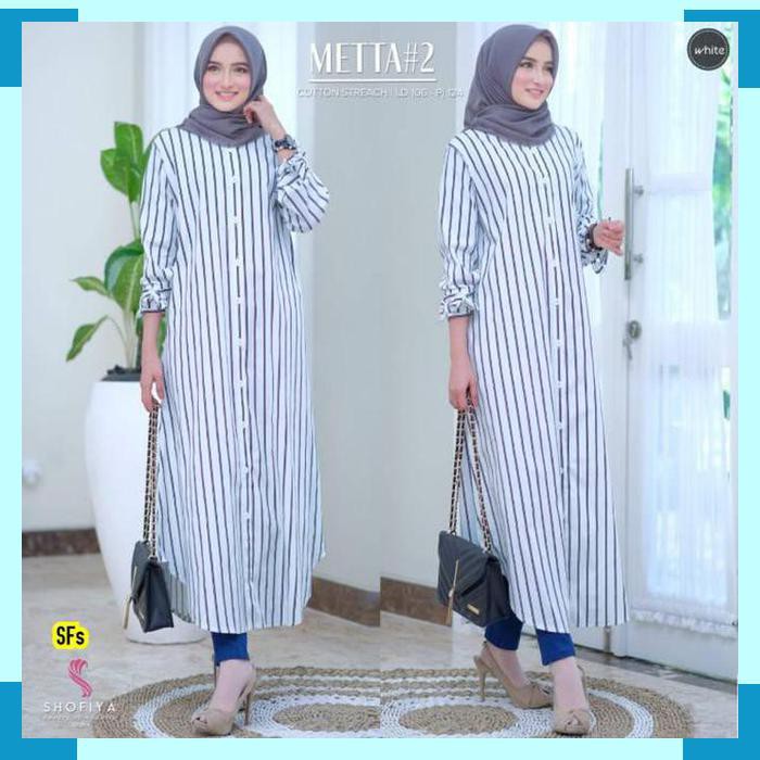 NEW METTA 2 LONG TUNIK ORIGINAL BY SHOFIYA