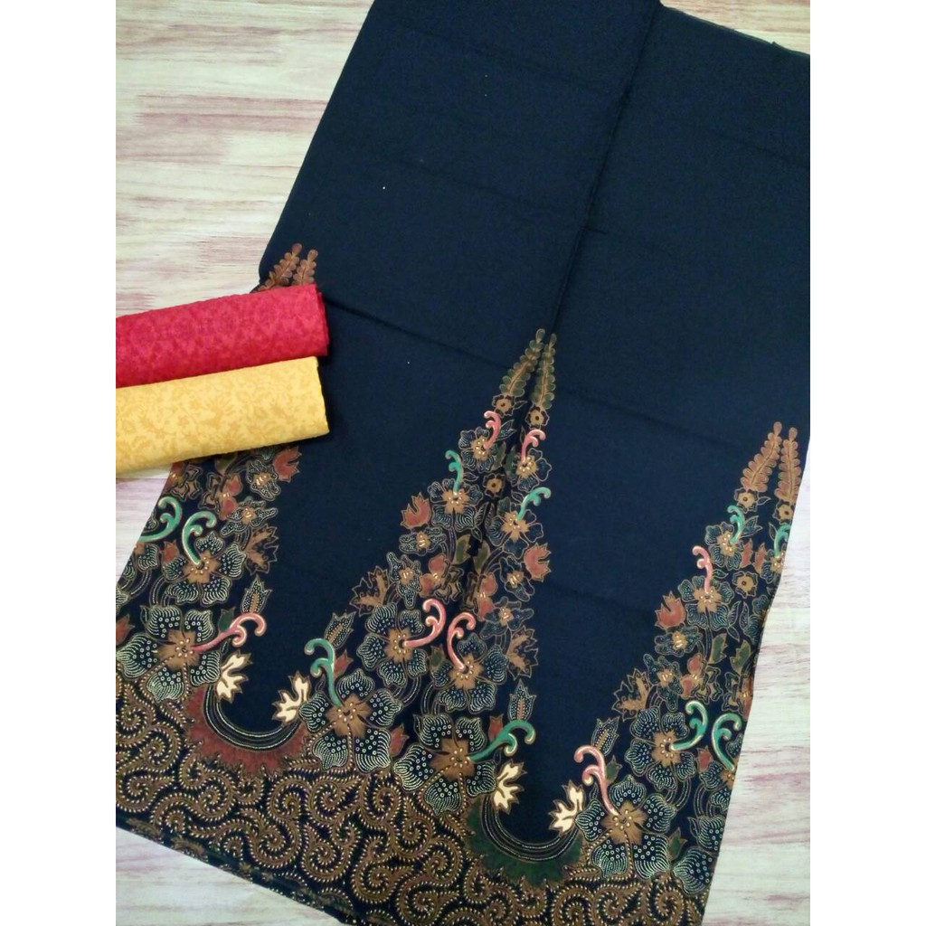 Kain Batik PGRI Bahan Semisutra Shopee Indonesia
