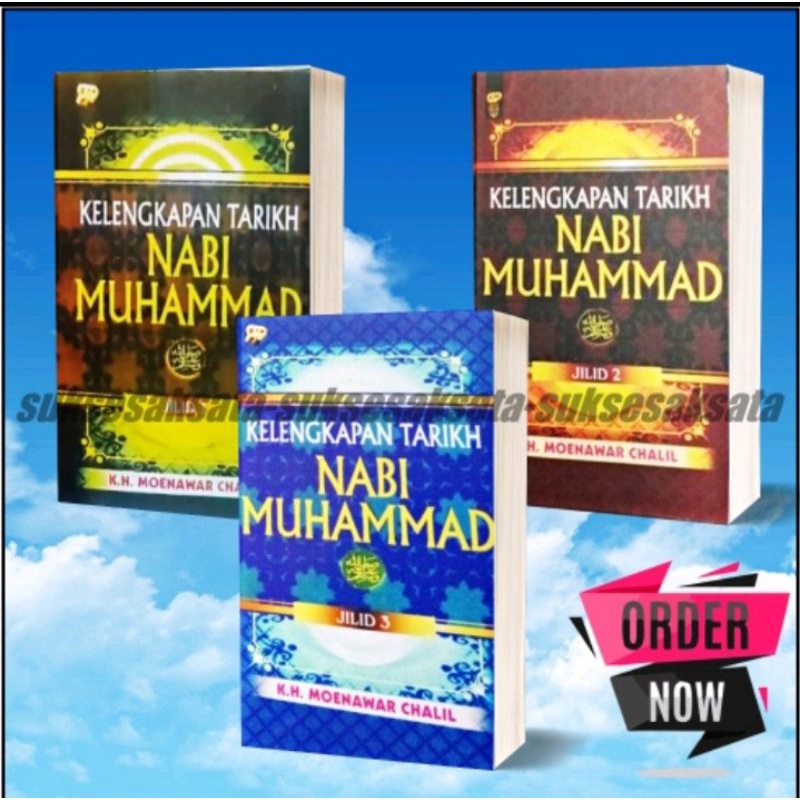 Kelengkapan Tarikh Nabi Muhammad Saw/Moenawar Chalil (3 jilid)
