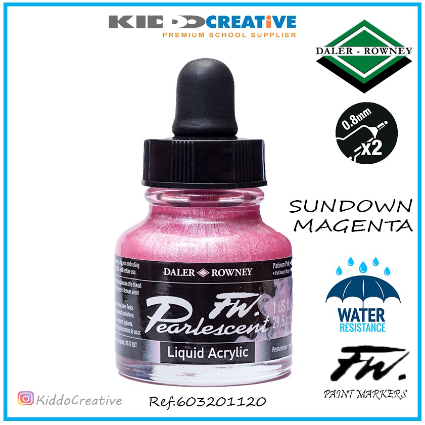 

Fw Pearlescent 29.5ml Sundown Magenta