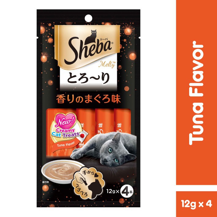 Sheba® Pouch Makanan Kucing basah 70gr (5pcs) + Sheba Melty 48gr (2pcs) + Sheba Can (3pcs)-4