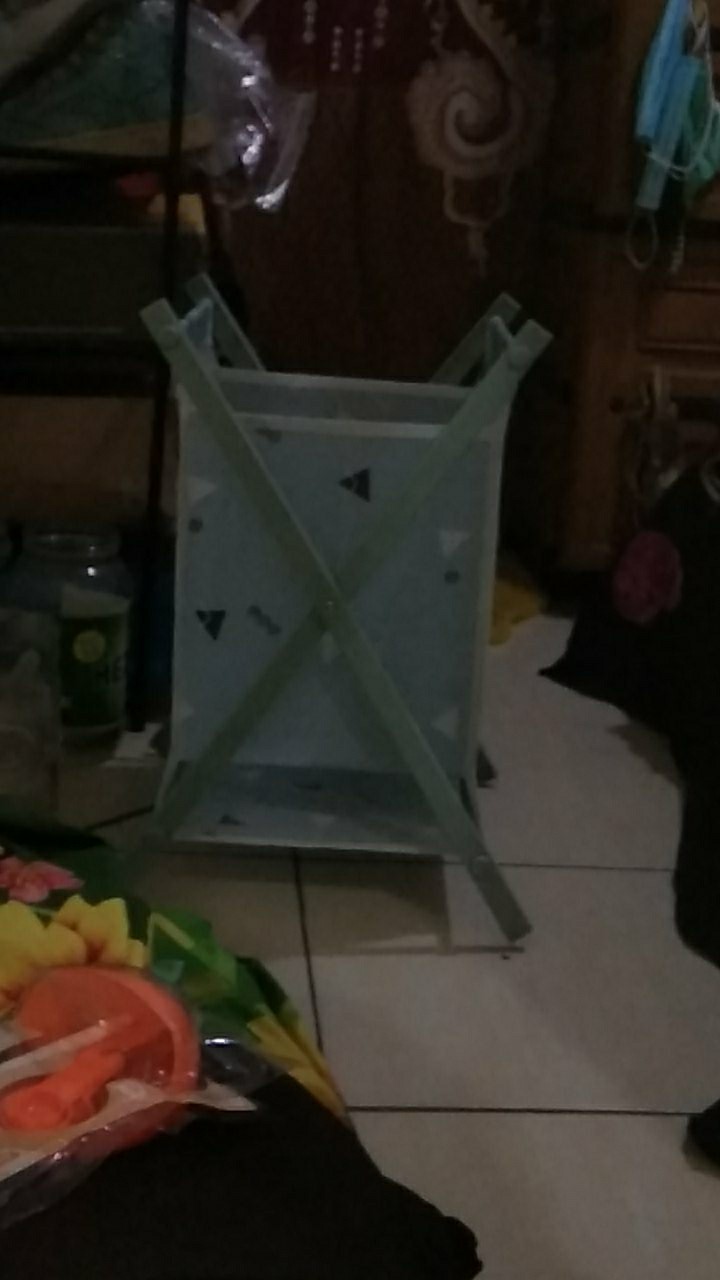 Keranjang Cucian Pakaian Kotor Laundry Basket Motif