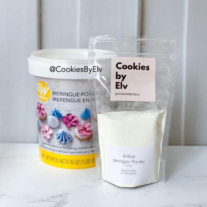 

Wilton Meringue Powder REPACK 100 gram ---NEW---