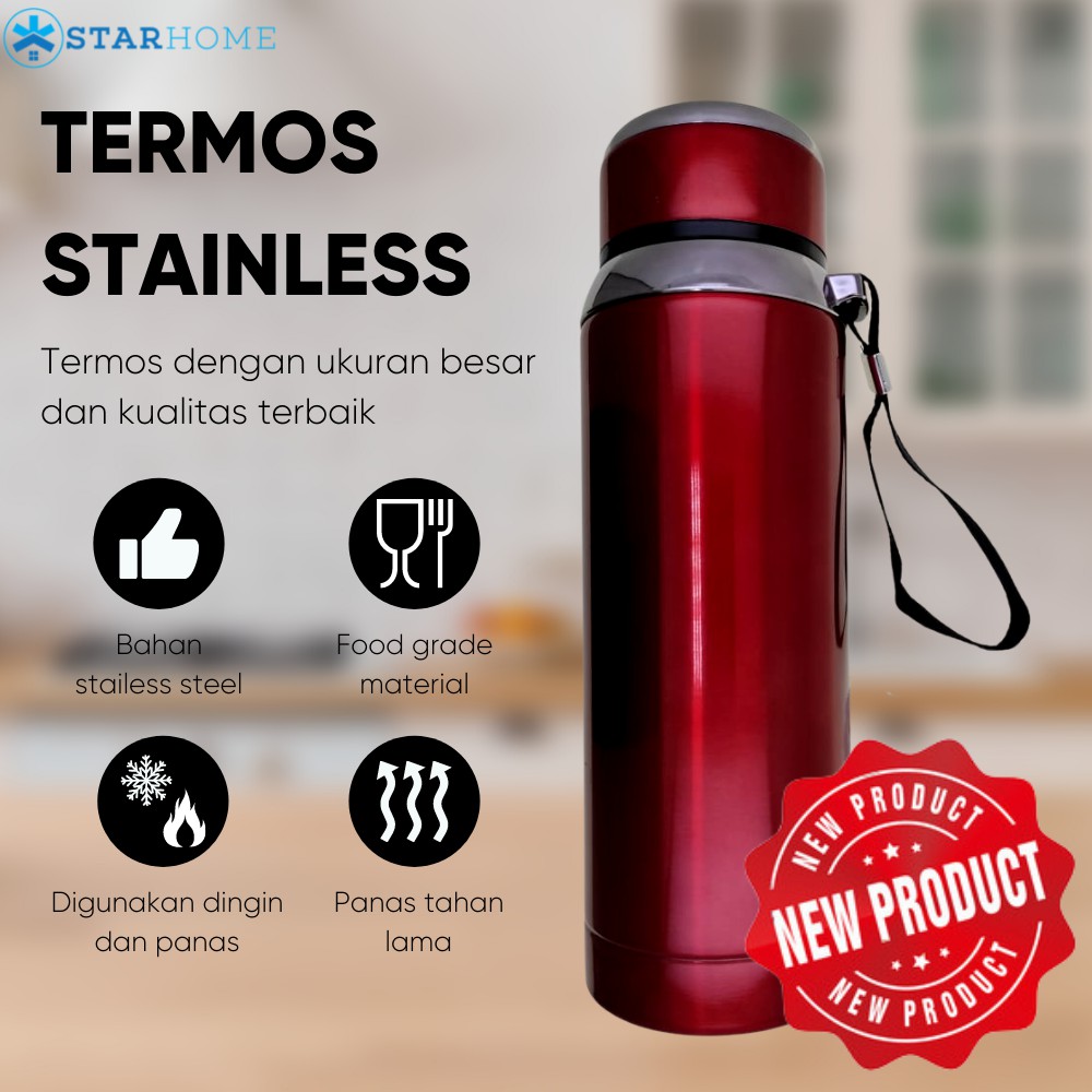 Termos Air Panas Premium Tumbler Stainless Steel KH-857 600ml