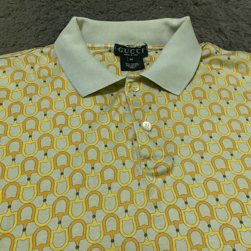 Gucci monogram polo shirt second / preloved