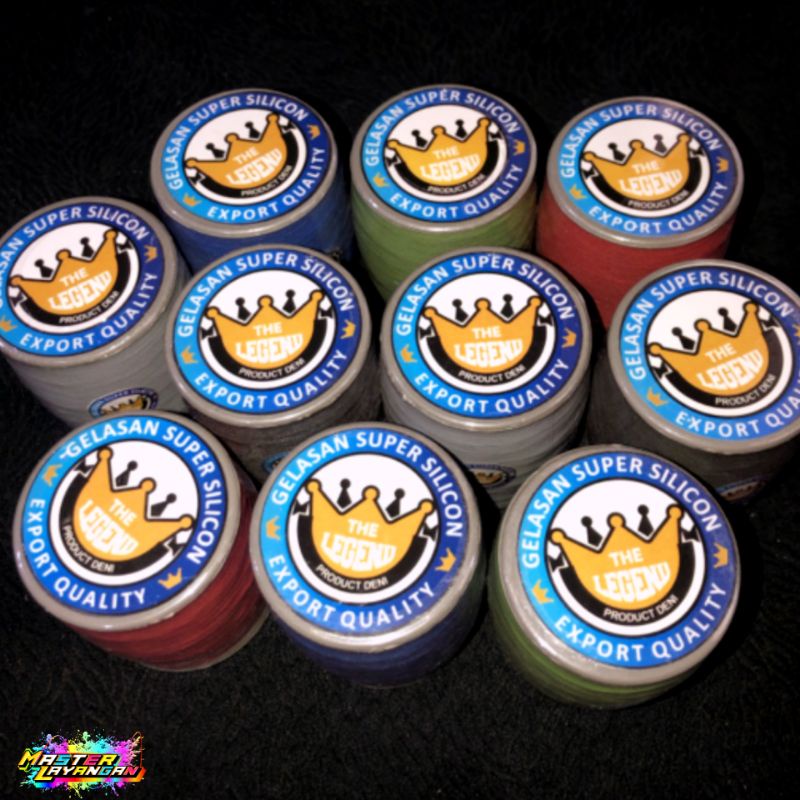 Gelasan The Legend Mahkota Super Silicon