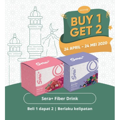 

Essenzo - Sera+ Rasa Beri (Promo Buy 1 Get 2) 15x15gr