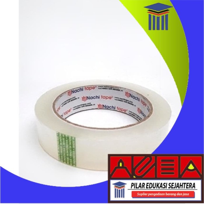 

ISOLASI | CELLO TAPE | STATIONERY TAPE NACHI 1 x 72 ISI 6 PUTIH MURAH