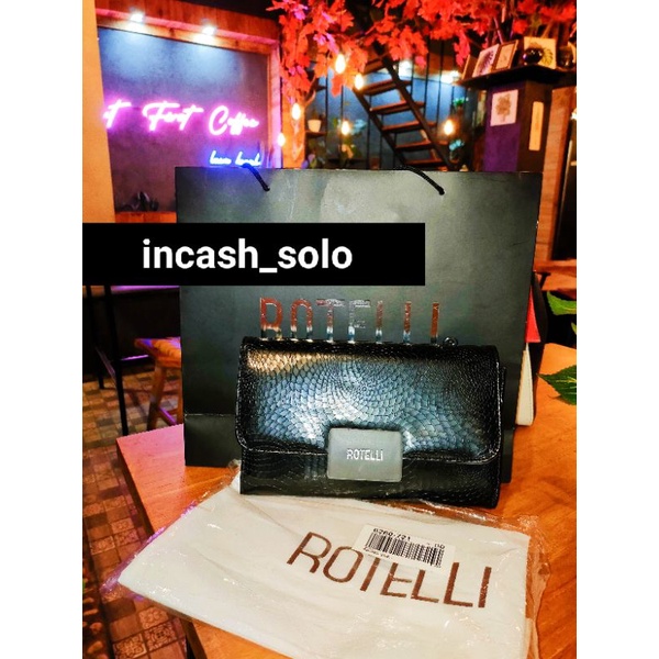 Dompet Rotelli art 721 (black)new
