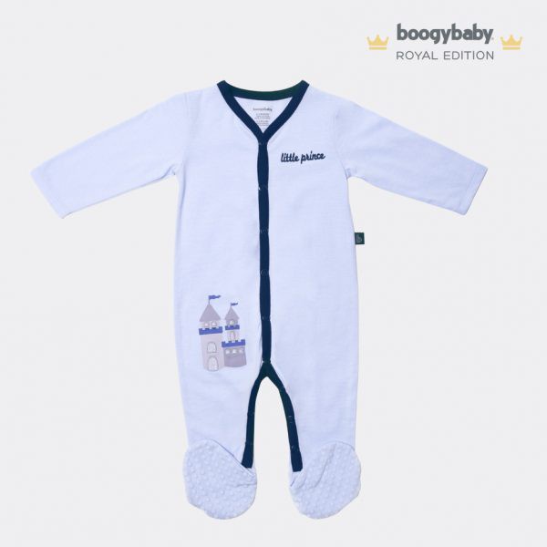 Baju Tidur Bayi Sleepsuit Jumper / Piyama Anak Bayi Boogybaby Royal Edition Sleepsuit
