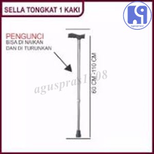 Tongkat Jalan Kaki 1 / Tongkat Orang Tua / Tongkat Jalan/Tongkat Sella Tongkat Jalan Kaki 1 / Tongka