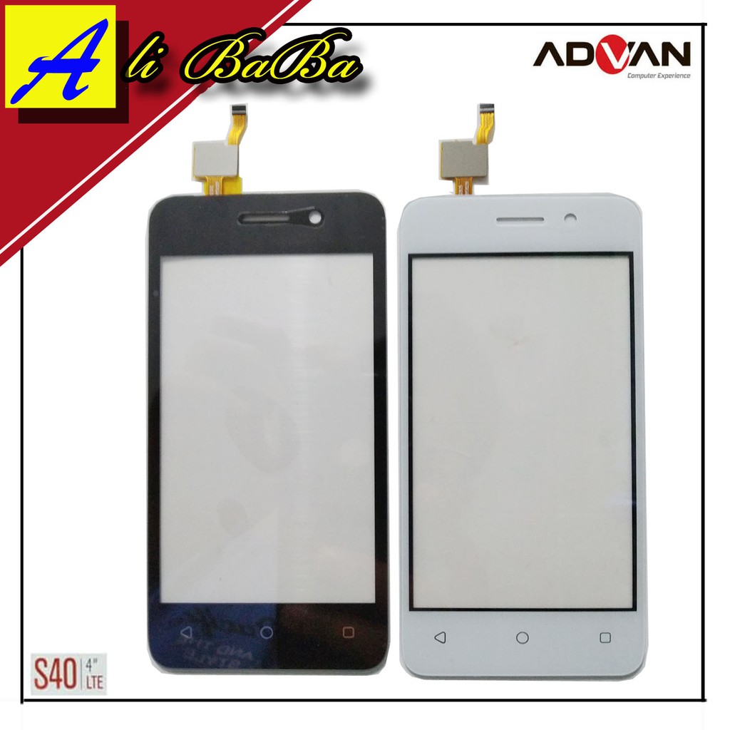 Touchscreen Advan S40 LTE - Advan i4U Layar Sentuh Advan Vandroid S40 LTE Kaca HP Advance i4U