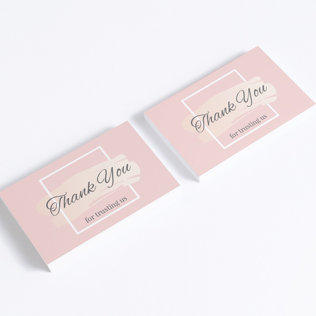 

Thank You Card / Thanks Card / Kartu Ucapan