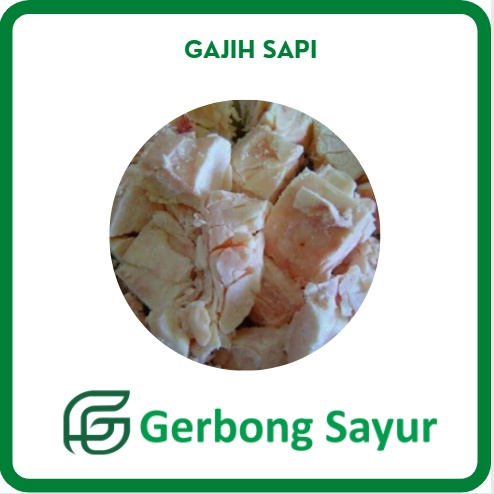 

Gajih / Lemak Sapi - 500g