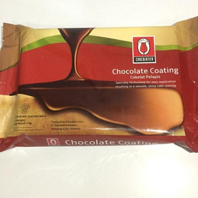 

Promo Tulip Chocolate Coating 1Kg / Cokelat Pelapis/Coklat