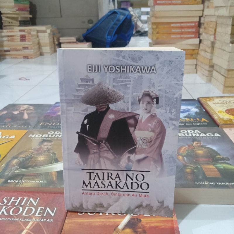 OBRAL Buku novel murah // novel sastra Jepang // fantasi // dewasa // fiksi // sejarah // Eiji yoshikawa // oda nobunaga // kiersten white // Alexia Chen // the magician // furinkazan // the earthsea cycle // Stephanie Anna // natisha // gerobak lee-Taira no masakado