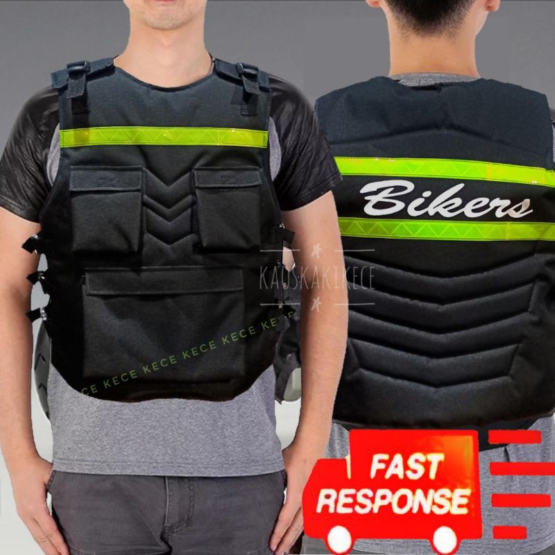 Rompi Motor Touring Anti Angin Pelindung Dada Body Protector Kece